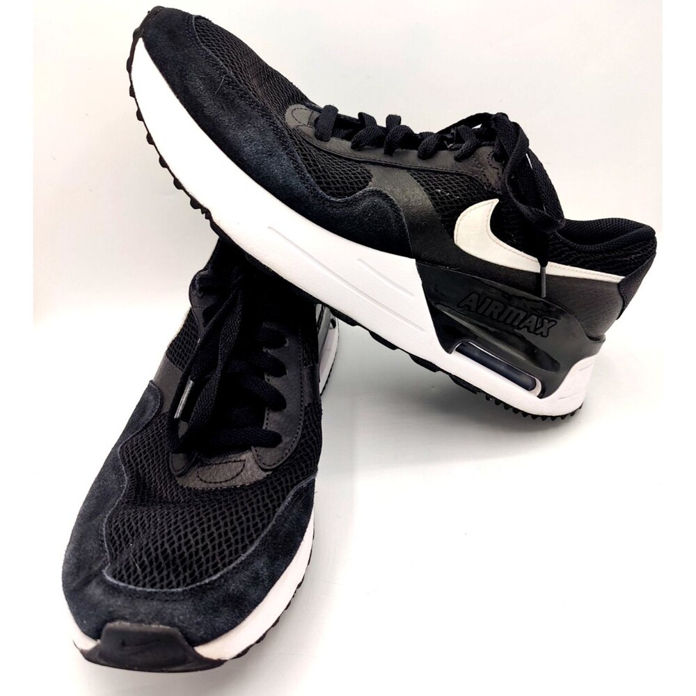 Nike Air Max Systm Men's Shoes Size 12 Black White Athletic Sneakers Dm9537-001